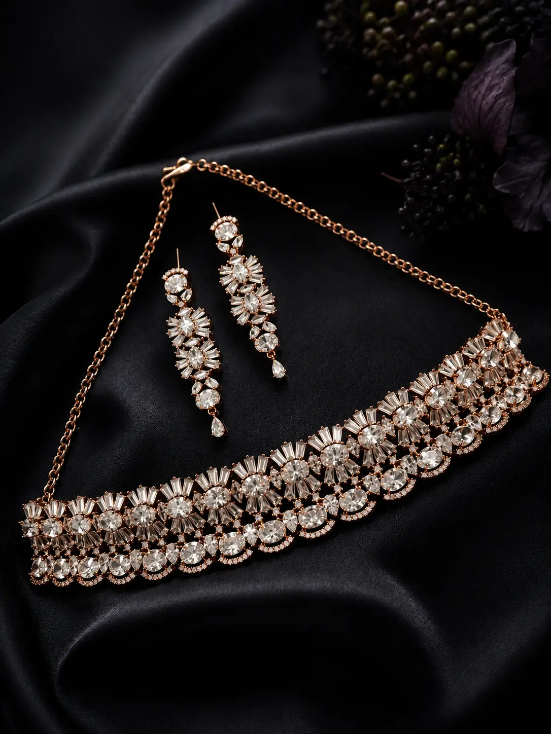 Designer AD Necklace Set by Keyura: Elegant Jewellery for Every Occasion