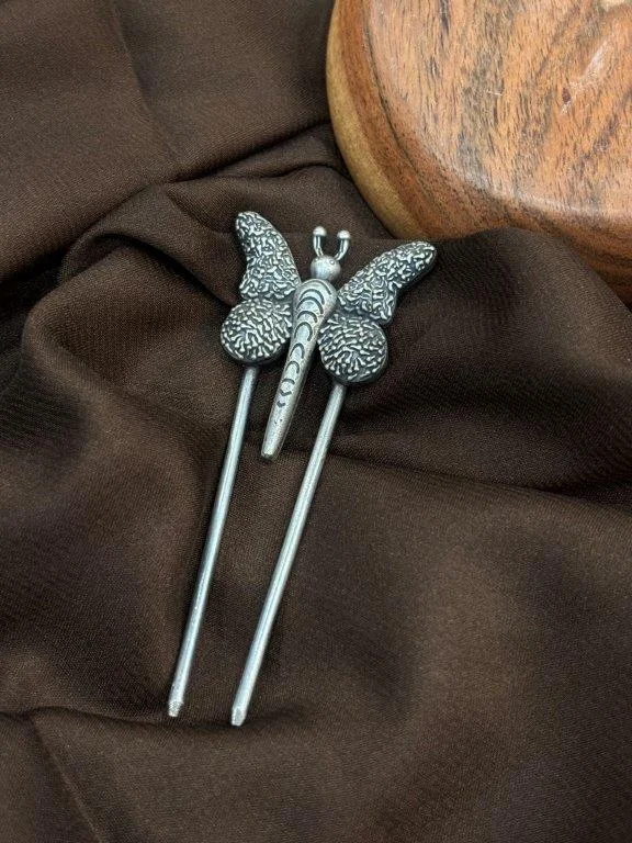 Oxidised Butterfly Juda Pin