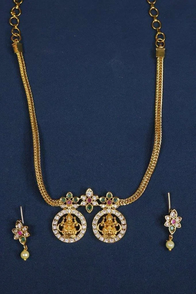 Lakshmi Coin Necklace Set