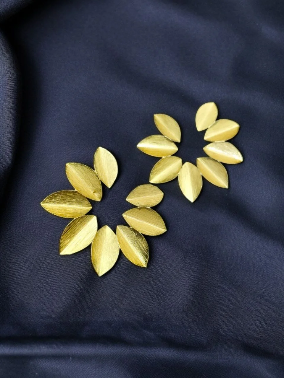 Petal Sweep Ear Climber Earrings